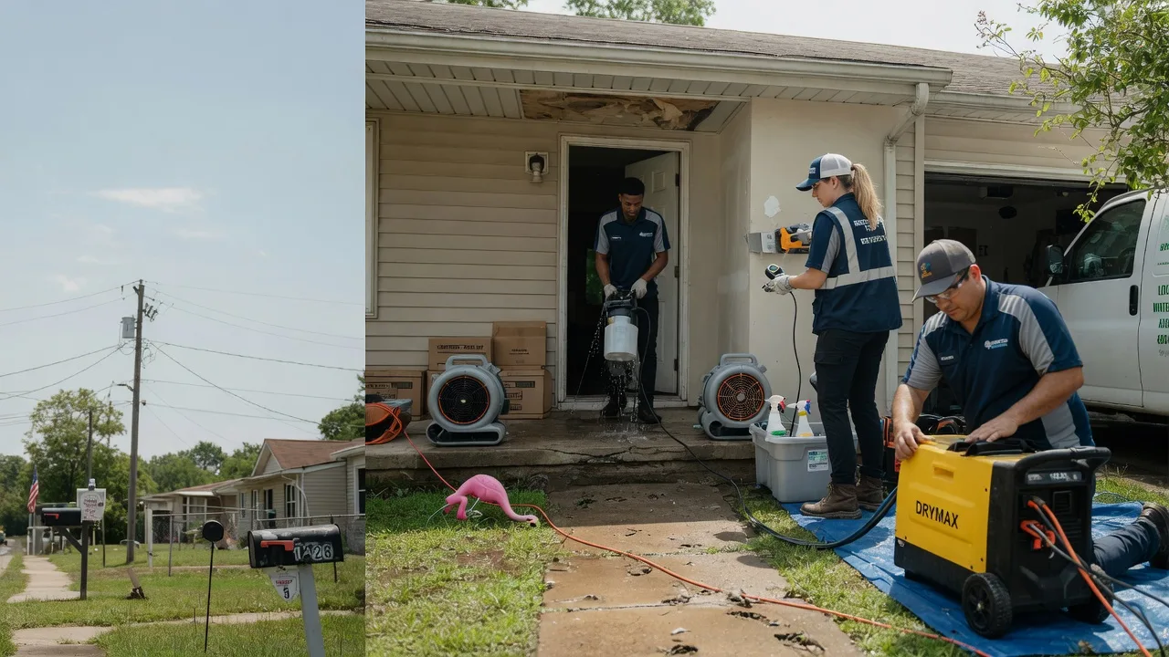 Storm Damage Water Removal in Mineral Wells, TX near me